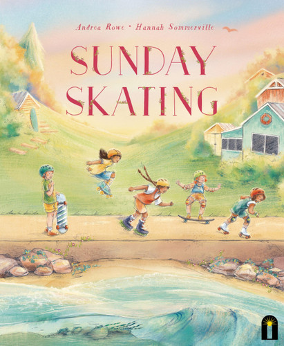 Sunday Skating book cover by Andrea Rowe