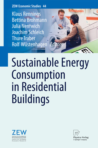 Sustainable Energy Consumption in Residential Buildings (ZEW Economic Studies #44) book cover by 