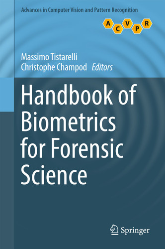 Handbook of Biometrics for Forensic Science (Advances in Computer Vision and Pattern Recognition) book cover by 