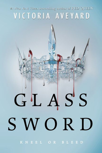 Glass Sword (Red Queen #2) book cover by Victoria Aveyard
