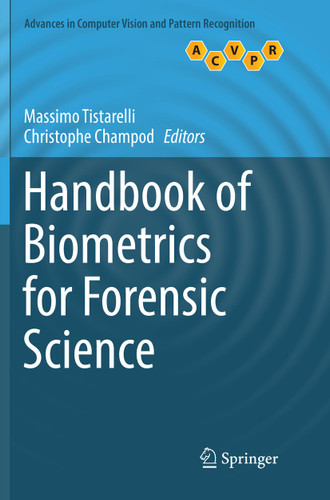 Handbook of Biometrics for Forensic Science (Advances in Computer Vision and Pattern Recognition) book cover by 