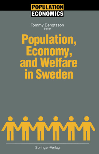 Population, Economy, and Welfare in Sweden (Population Economics) book cover by 
