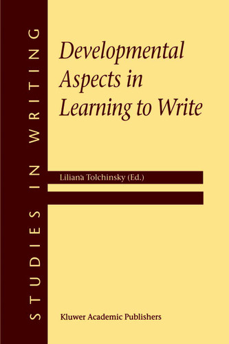 Developmental Aspects in Learning to Write (Studies in Writing #8) book cover by 
