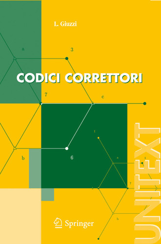 Codici correttori: Un'introduzione (UNITEXT) book cover by Luca Giuzzi