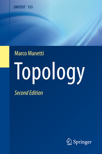 Topology (UNITEXT #153) book cover by Marco Manetti