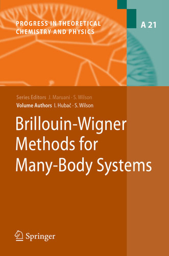 Brillouin-Wigner Methods for Many-Body Systems (Progress in Theoretical Chemistry and Physics #21) book cover by Stephen Wilson, Ivan Hubac