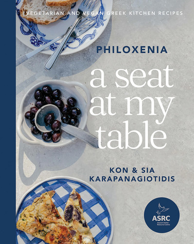 A Seat at My Table: Philoxenia: Vegetarian and Vegan Greek Kitchen Recipes book cover by Kon Karapanagiotidis