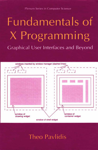 Fundamentals of X Programming: Graphical User Interfaces and Beyond (Series in Computer Science) book cover by Theo Pavlidis