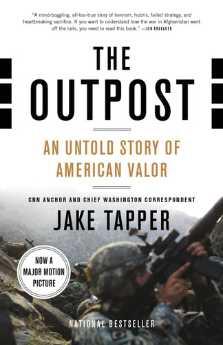 The Outpost: An Untold Story of American Valor book cover by Jake Tapper