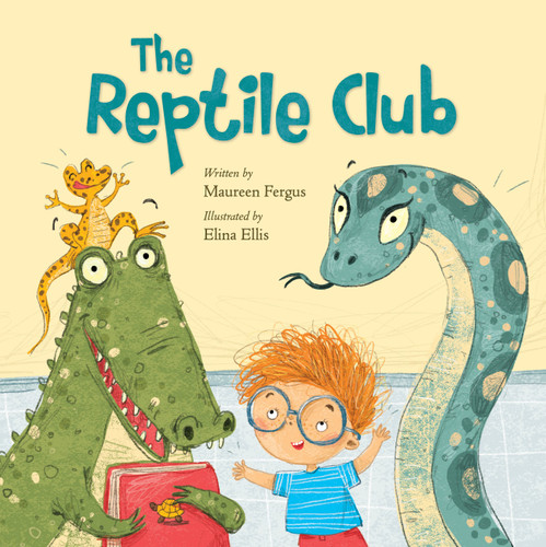 The Reptile Club book cover by Maureen Fergus