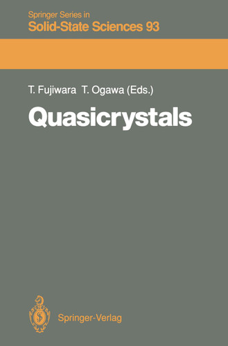 Quasicrystals: Proceedings of the 12th Taniguchi Symposium, Shima, Mie Prefecture, Japan, 14–19 November, 1989 (Springer Series in Solid-State Sciences #93) book cover by 