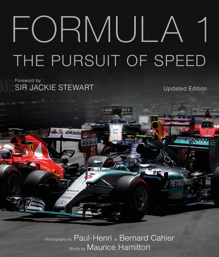 Formula One: The Pursuit of Speed: A Photographic Celebration of F1's Greatest Moments (Formula One) book cover by Maurice Hamilton