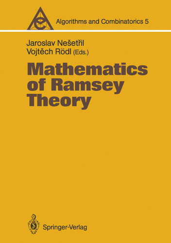 Mathematics of Ramsey Theory (Algorithms and Combinatorics #5) book cover by 