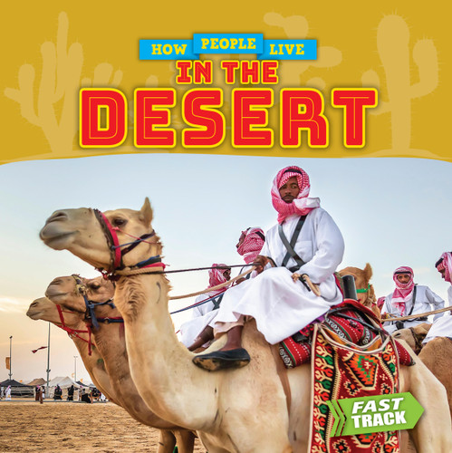 In the Desert book cover by Nancy Dickmann