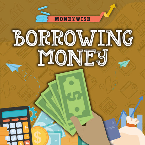 Borrowing Money book cover by Nancy Dickmann