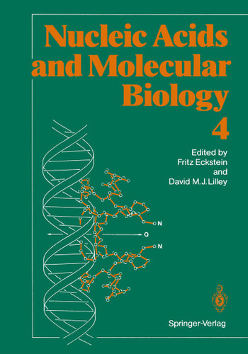Nucleic Acids and Molecular Biology 4 (Nucleic Acids and Molecular Biology #4) book cover by Fritz Eckstein, David M. J. Lilley