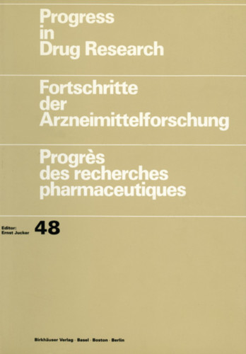Progress in Drug Research / Fortschritte der Arzneimittelforschung / Progrès des recherches pharmaceutiques (Progress in Drug Research #48) book cover by Eric J. Lien, Arima Das, Partha Nandy, Shijun Ren, Horst Kleinkauf, Hans von Döhren, Iradj Hajimohamadreza, J. Mark Treherne, Esteban Domingo, Luis Menéndez-Arias, Miguel E. Quiñones-Mateu, Africa Holguín, Mónica Gutiérrez-Rivas, Miguel A. Martínez, Josep Quer, Isabel S. Novella, John J. Holland, Vijendra K. Singh, Deborah S. Hartman, Olivier Civelli, Vera M. Kolb
