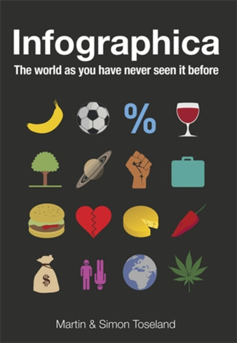 Infographica: The World as You Have Never Seen it Before book cover by Simon Toseland, Martin Toseland
