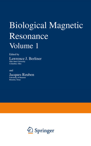 Biological Magnetic Resonance (Biological Magnetic Resonance #1) book cover by 