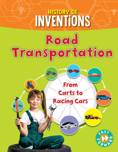 Road Transportation (History of Inventions) book cover by Tracey Kelly