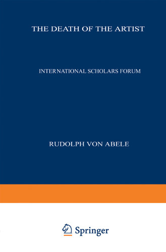 The Death of the Artist: A Study of Hawthorne’s Disintegration (International Scholars Forum #2) book cover by Rudolph Radama Von Abele