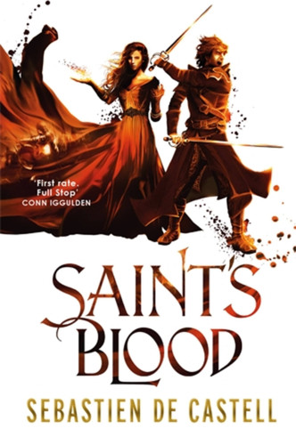 Saint's Blood: The Greatcoats Book 3 That Will Leave You Stunned! (The Greatcoats) book cover by Sebastien de Castell
