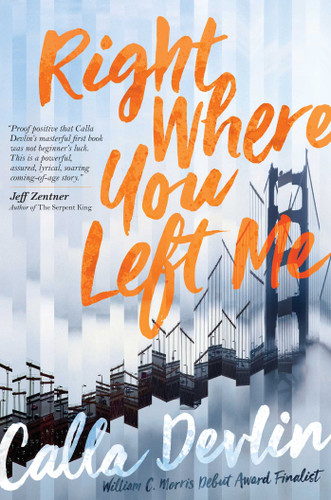 Right Where You Left Me book cover by Calla Devlin