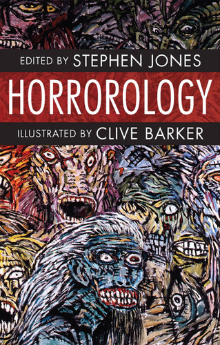 Horrorology: Books of Horror book cover by Stephen Jones