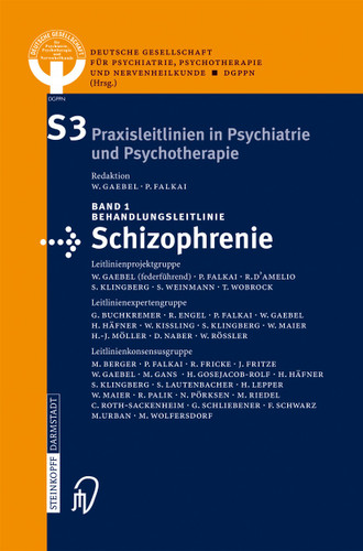 Behandlungsleitlinie Schizophrenie (Interdisziplinäre S3-Praxisleitlinien #1) book cover by 