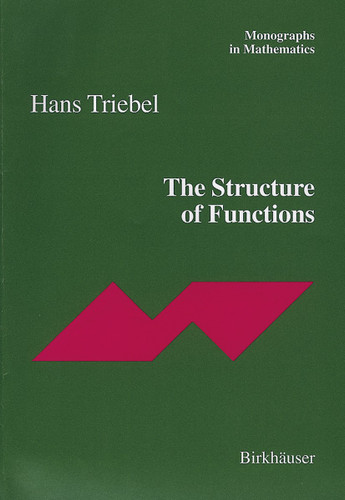The Structure of Functions (Monographs in Mathematics #97) book cover by Hans Triebel