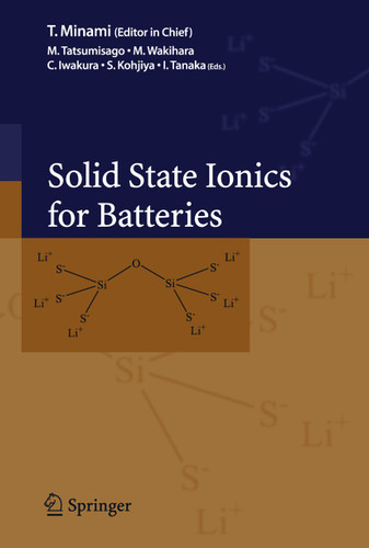 Solid State Ionics for Batteries book cover by 