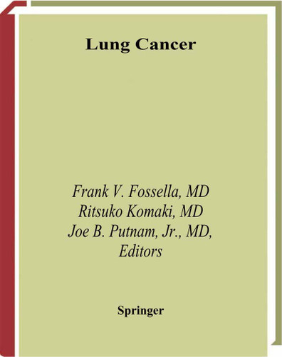 Lung Cancer (MD Anderson Cancer Care Series) book cover by 