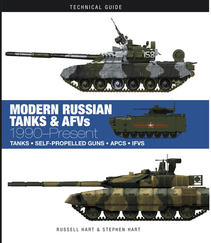 Modern Russian Tanks: 1990-Present (Technical Guides) book cover by Stephen Hart, Professor Russell A. Hart