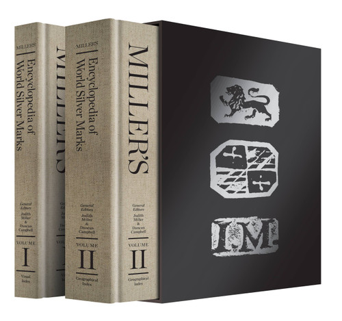 Miller's Encyclopedia of World Silver Marks book cover by Judith Miller