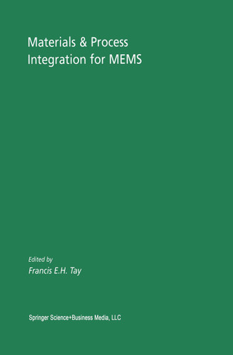 Materials & Process Integration for MEMS (Microsystems #9) book cover by 