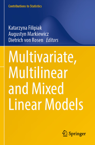 Multivariate, Multilinear and Mixed Linear Models (Contributions to Statistics) book cover by 