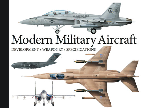 Modern Military Aircraft: Development, Weaponry, Specifications (Mini Landscape) book cover by Robert Jackson