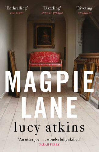 Magpie Lane book cover by Lucy Atkins
