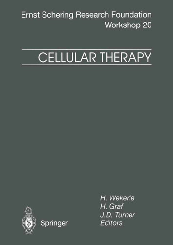Cellular Therapy (Ernst Schering Foundation Symposium Proceedings #20) book cover by 