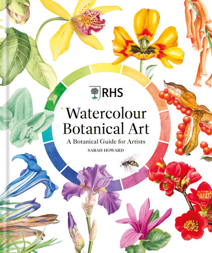 RHS Watercolour Botanical Art: A Botanical Guide for Artists book cover by Sarah Howard