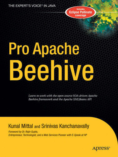 Pro Apache Beehive book cover by Srinivas Kanchanavally, Kunal Mittal