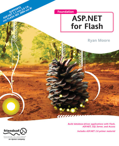 Foundation ASP.NET for Flash book cover by Ryan Moore