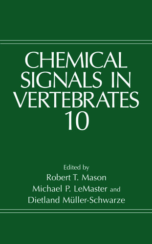 Chemical Signals in Vertebrates 10 book cover by 