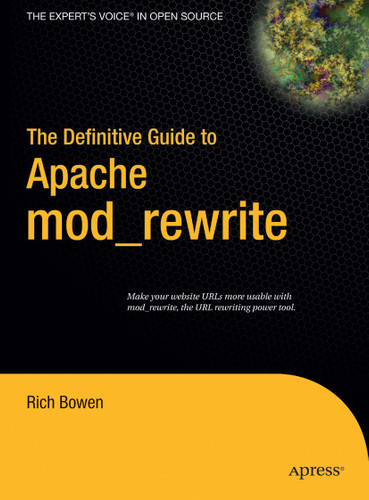 The Definitive Guide to Apache mod_rewrite book cover by Rich Bowen