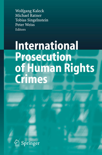International Prosecution of Human Rights Crimes book cover by 