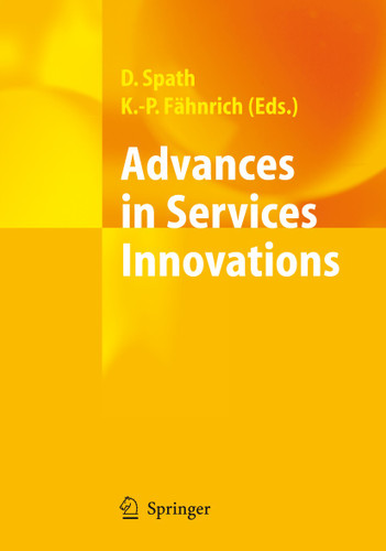 Advances in Services Innovations book cover by 