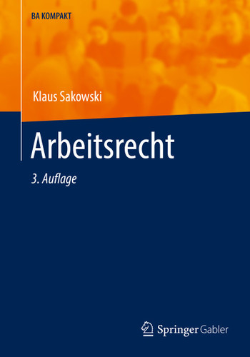 Arbeitsrecht (BA KOMPAKT) book cover by Klaus Sakowski