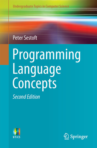 Programming Language Concepts (Undergraduate Topics in Computer Science) book cover by Peter Sestoft
