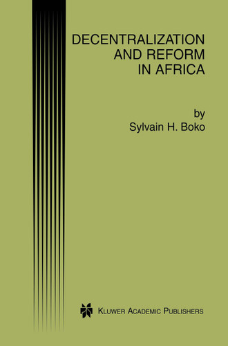 Decentralization and Reform in Africa book cover by Sylvain H. Boko
