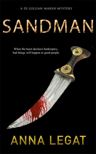 Sandman (The Gillian Marsh series) book cover by Anna Legat